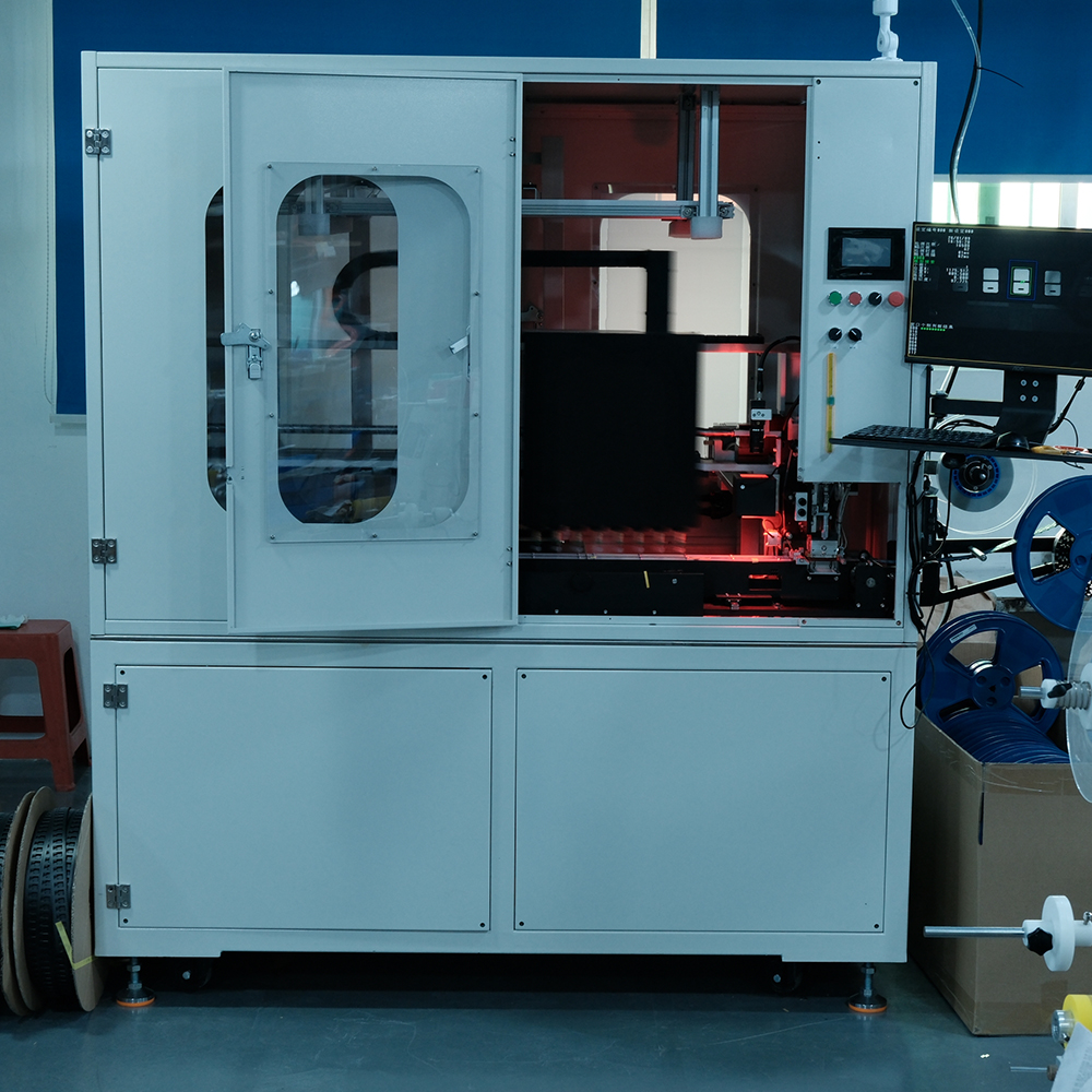 Multi-Nozzle Flexible Vibratory Feeder AI Deep Learning System CCD Vision Inspection & Packaging Machine