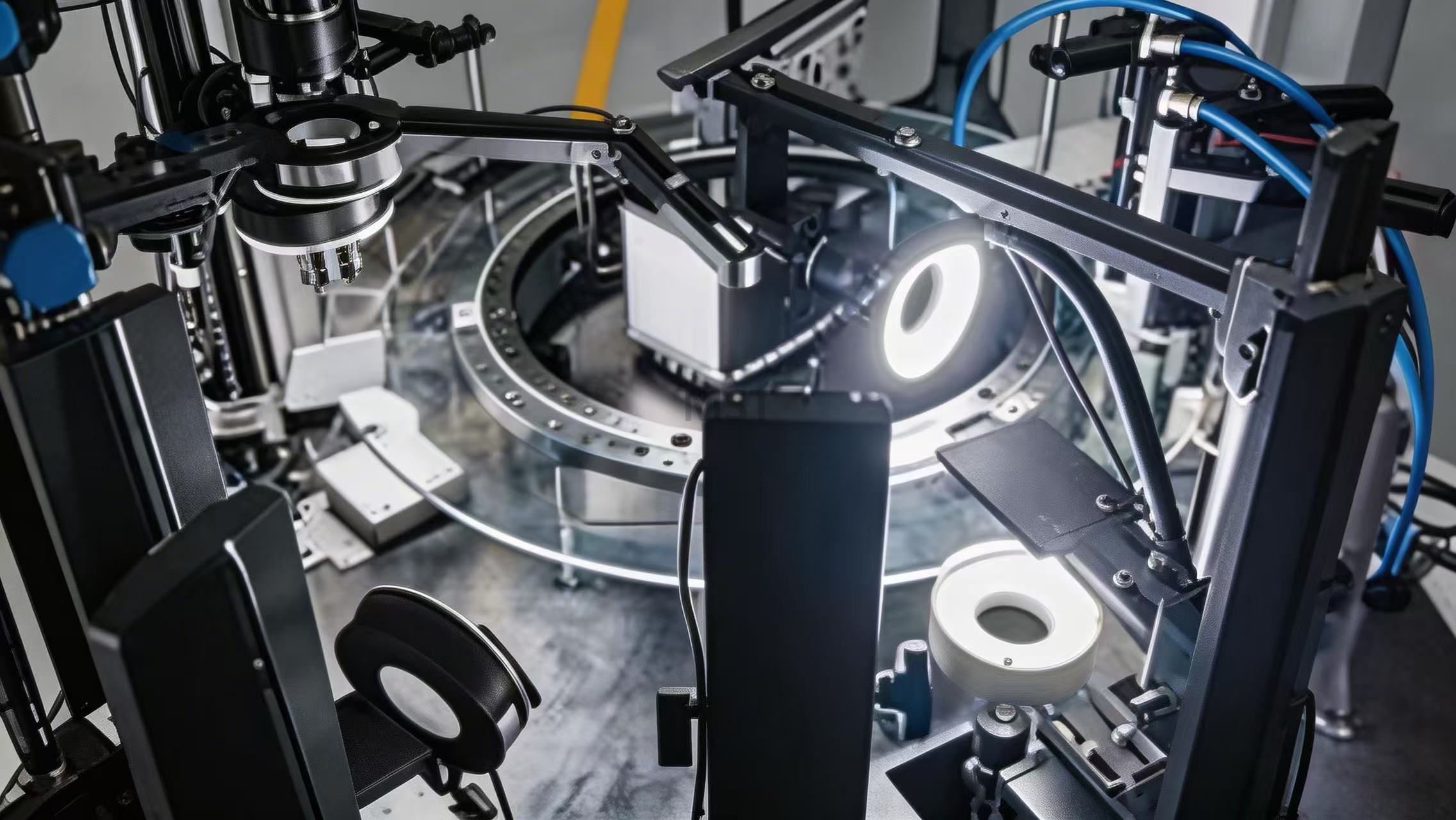 High-Precision CCD Glass Disc Visual Inspection Machine