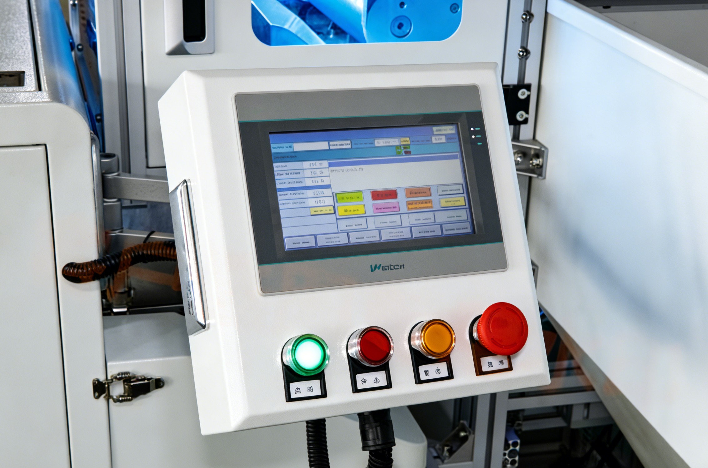 Touch control screen